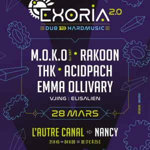 M.O.K.O (DJ SET) + Rakoon + THK + Acidpach + Emma Ollivary